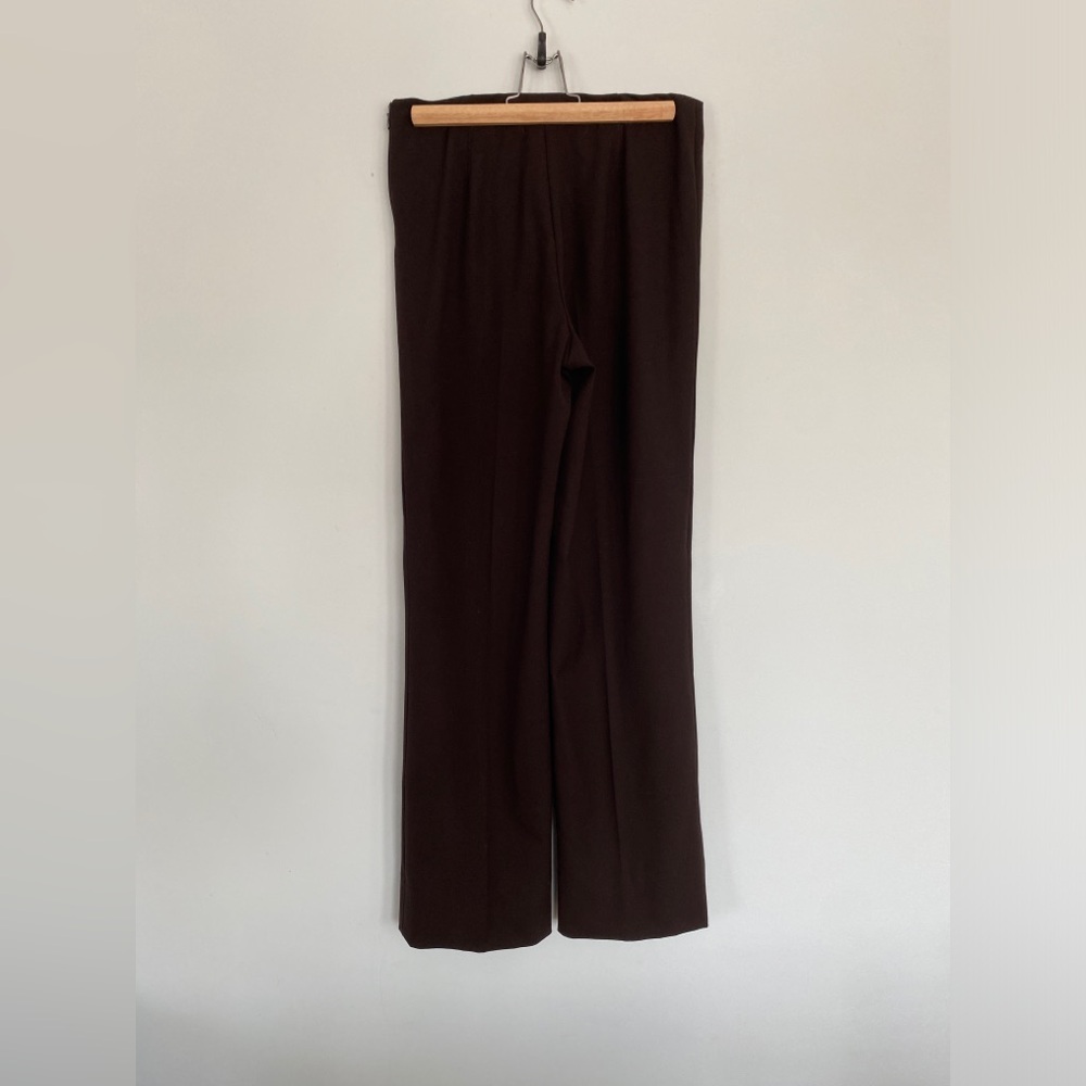 Vintage Ralph Lauren Black Label Brown Flat Front Pants - Picture 3 of 11